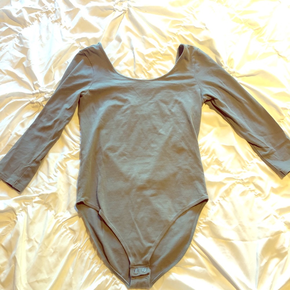 Olive express bodysuit